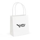 Image of Brunswick Small White Paper Bag