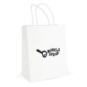 Image of Brunswick Medium White Paper Bag