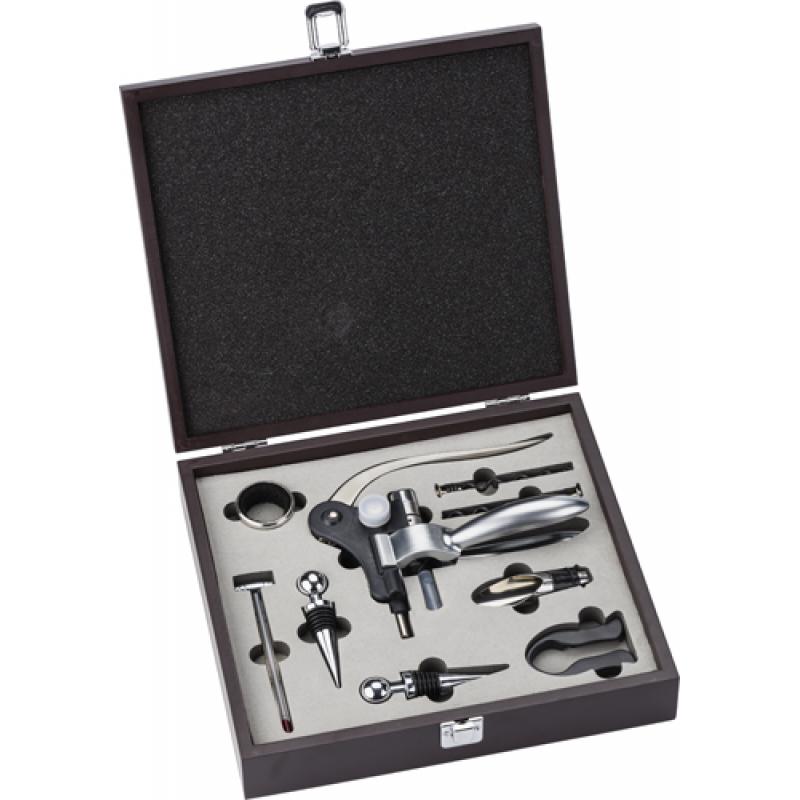 Image of 9 piece wine gift set