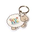 Image of Recycled Sheep Shape Keyring