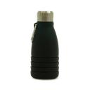 Image of Bodmin 550ml Collapsible Silicone Drinks Bottle with Carabiner