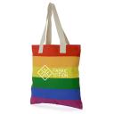 Image of Hegarty 10oz Rainbow Cotton Shopper