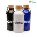 Image of Aluminium and Bamboo Berkley 400ml Bottle